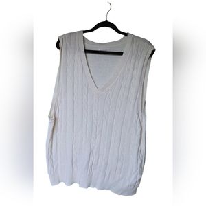 Aeropostale Cable Knit Sweater Vest